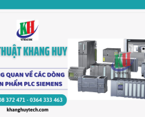 Tổng quan về các dòng sản phẩm PLC LOGO, S7-200-1200-1500 tại Khang Huy Tech